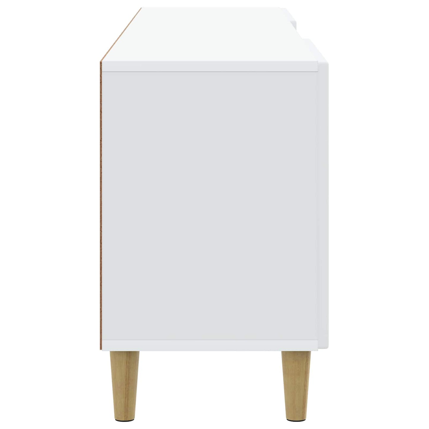 TV-skab Hvid 150 x 31 x 50 cm Konstrueret træ