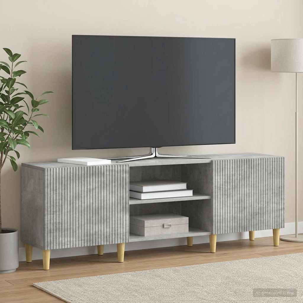 TV-skab Betongrå 150 x 31 x 50 cm Konstrueret træ