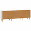 TV-skab Hvid højglans 150 x 31 x 50 cm Konstrueret træ
