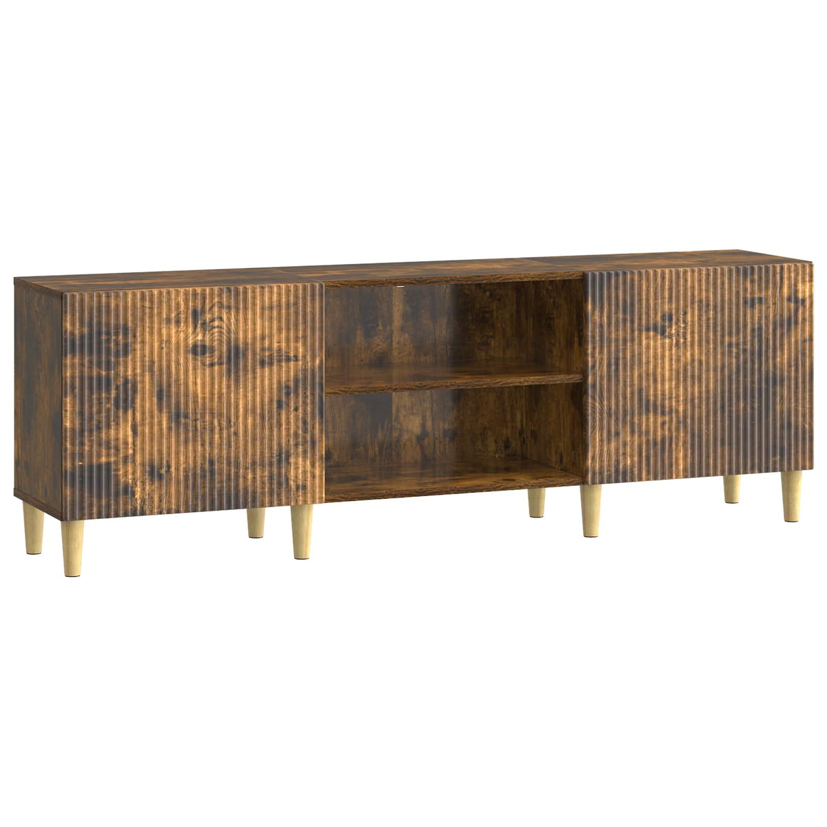 TV-skab Røget eg 150 x 31 x 50 cm Konstrueret træ