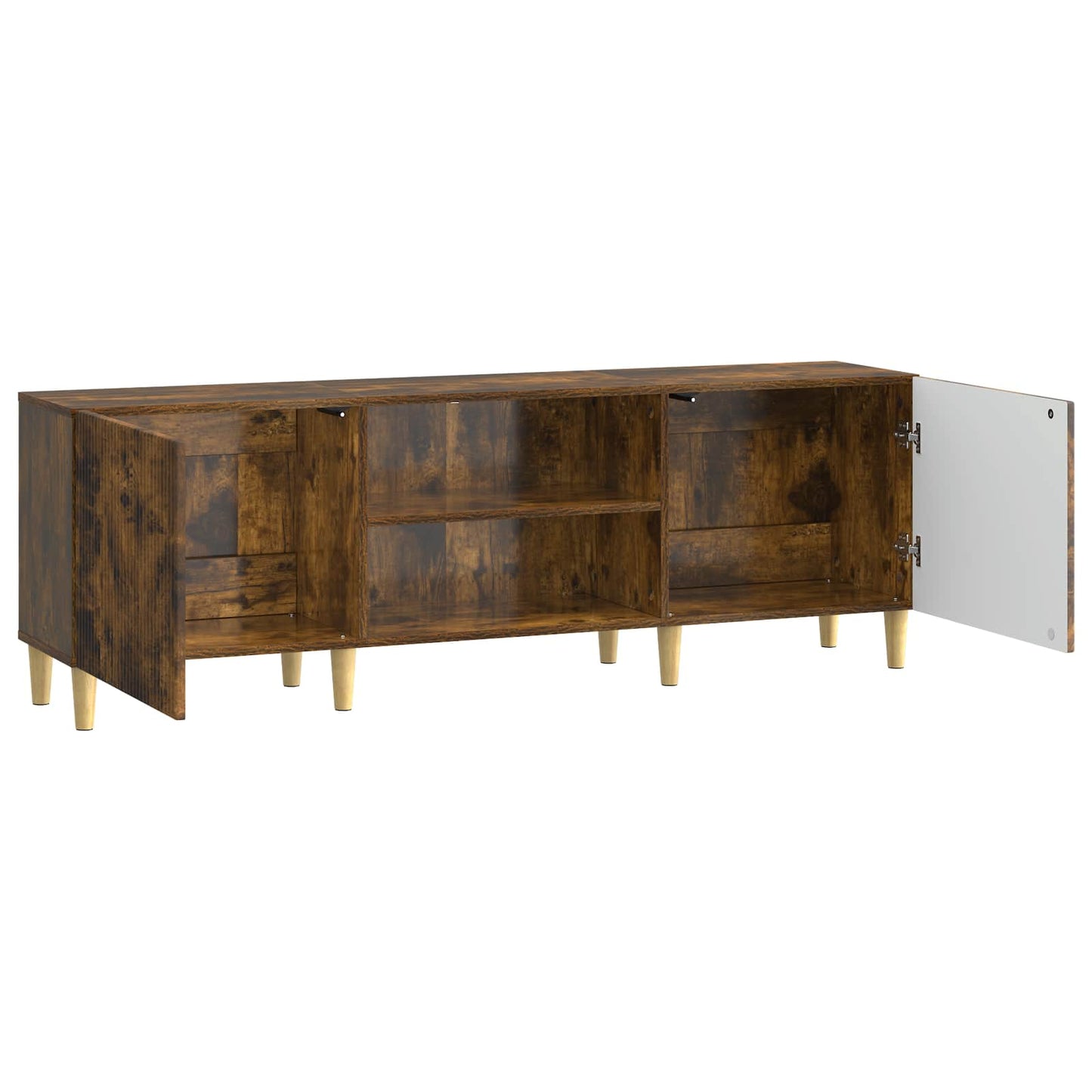TV-skab Røget eg 150 x 31 x 50 cm Konstrueret træ