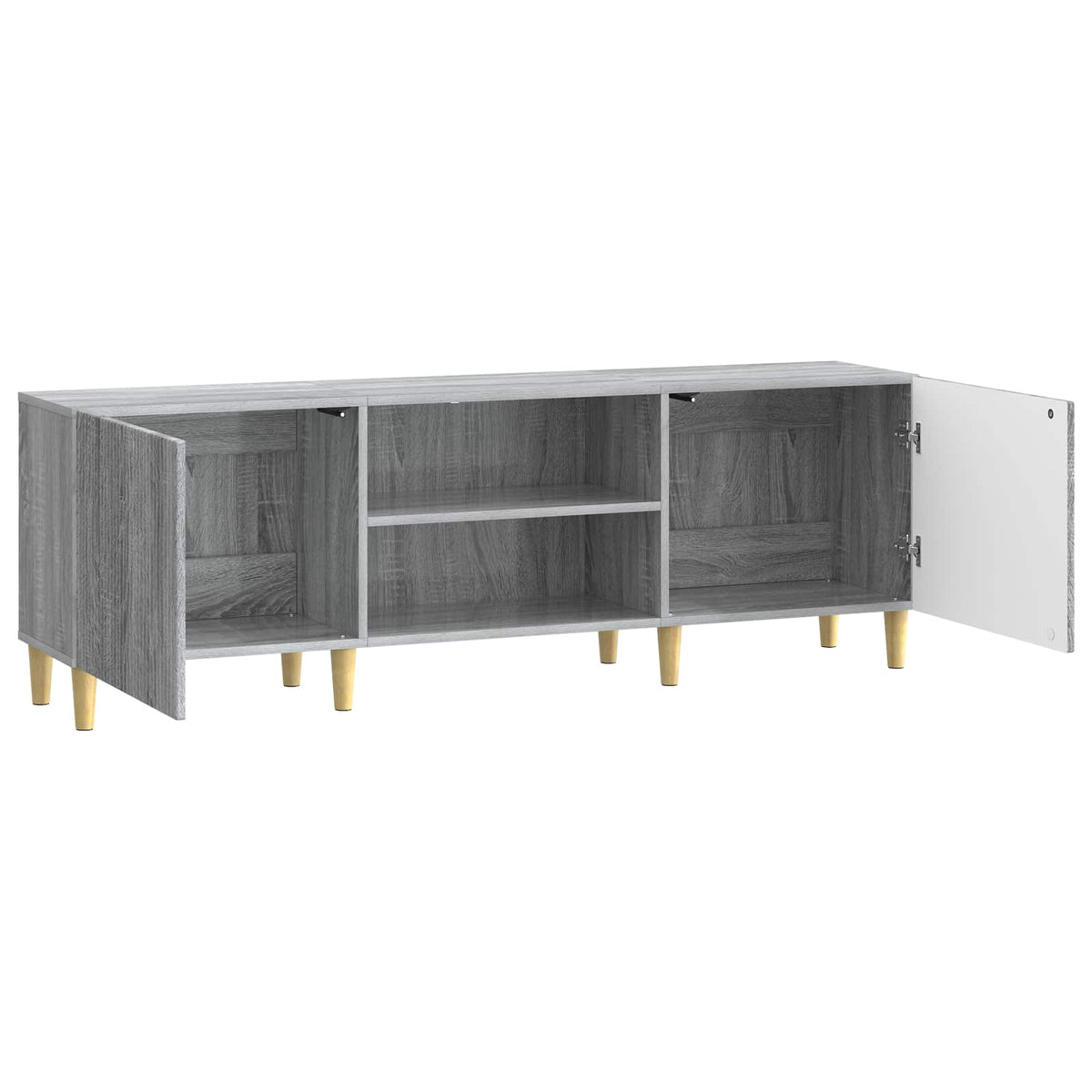 TV-skab Grå sonoma-eg 150 x 31 x 50 cm Konstrueret træ