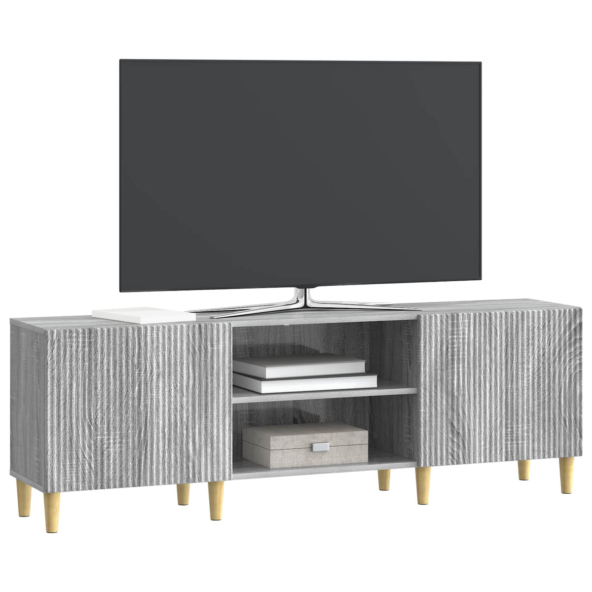 TV-skab Grå sonoma-eg 150 x 31 x 50 cm Konstrueret træ