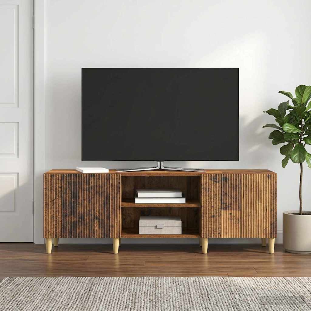 TV-skab Gammelt træ 150 x 31 x 50 cm Konstrueret træ