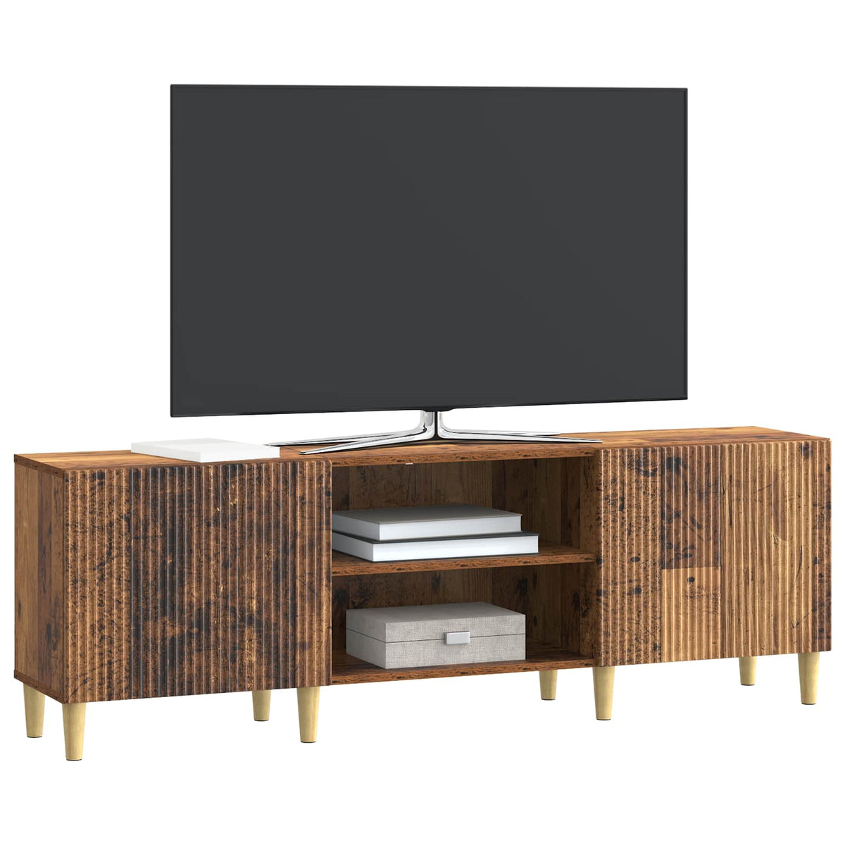 TV-skab Gammelt træ 150 x 31 x 50 cm Konstrueret træ