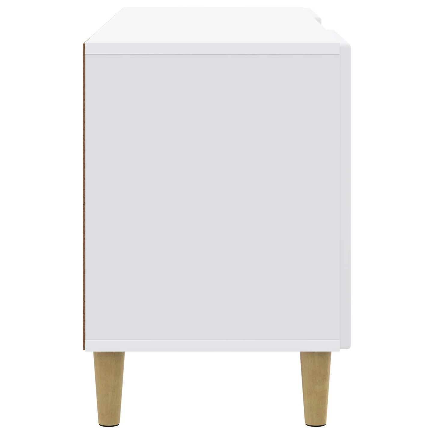 TV-skab Hvid 102 x 34,5 x 50 cm Konstrueret træ