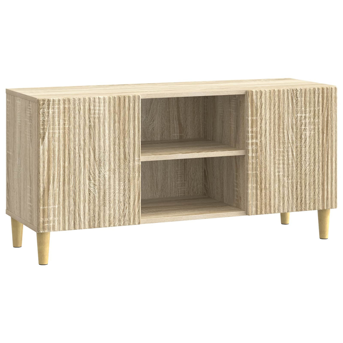 TV-skab 102 x 34,5 x 50 cm Sonoma-eg Konstrueret træ