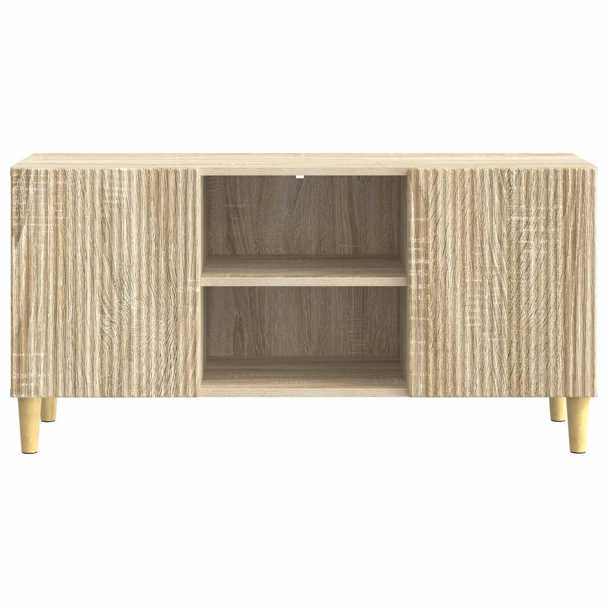 TV-skab 102 x 34,5 x 50 cm Sonoma-eg Konstrueret træ