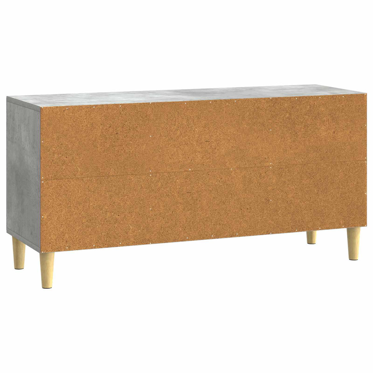 TV-skab 102 x 34,5 x 50 cm Betongrå Konstrueret træ