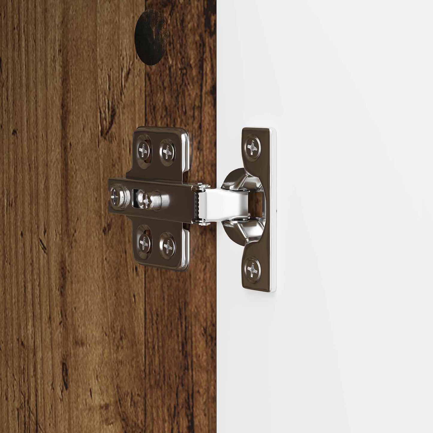 TV-skab 102 x 34,5 x 50 cm Gammelt træ Konstrueret træ