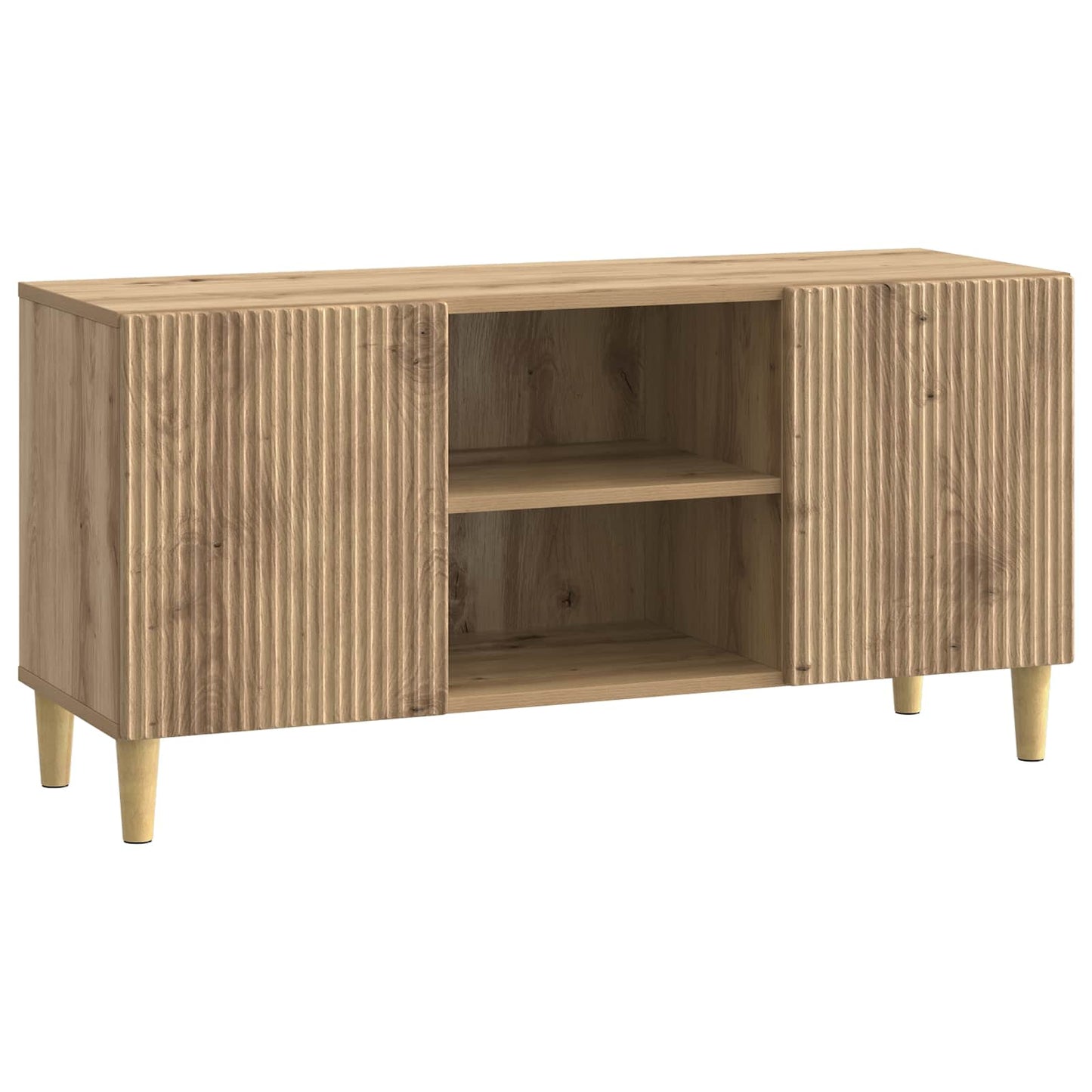 TV-skab 102 x 34,5 x 50 cm Artisan-eg Konstrueret træ