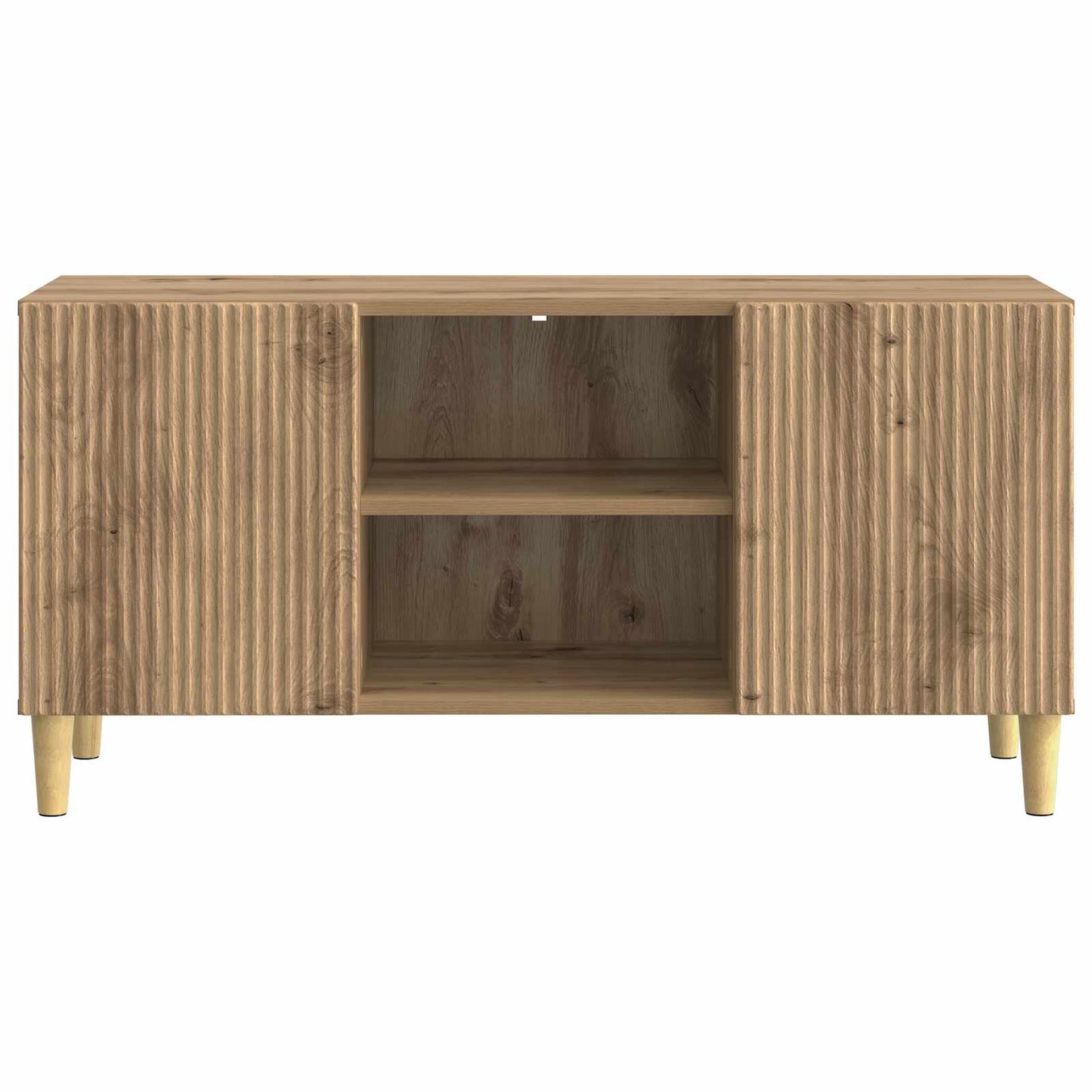 TV-skab 102 x 34,5 x 50 cm Artisan-eg Konstrueret træ