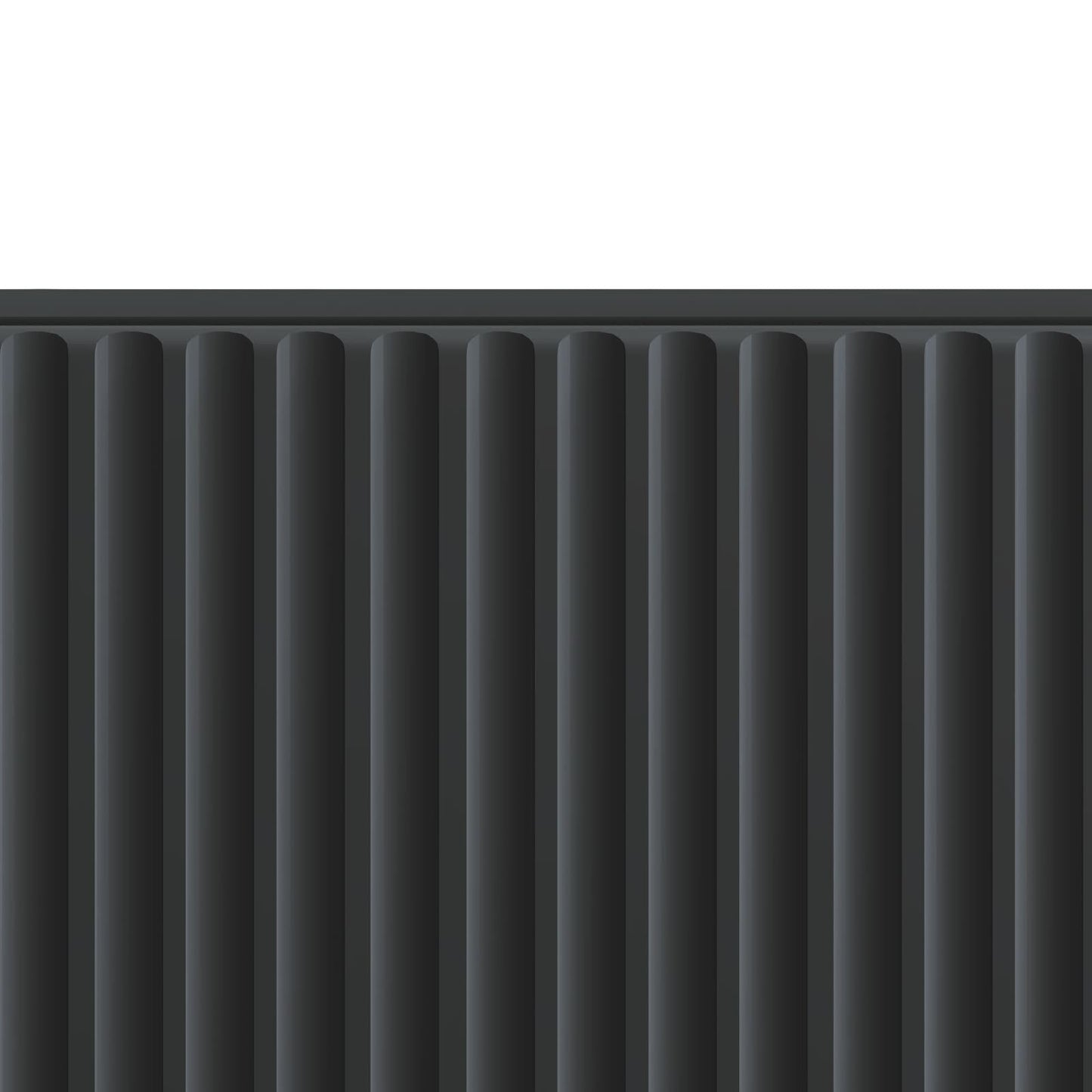 TV-skab 147 x 34,5 x 30 cm Sort Konstrueret træ