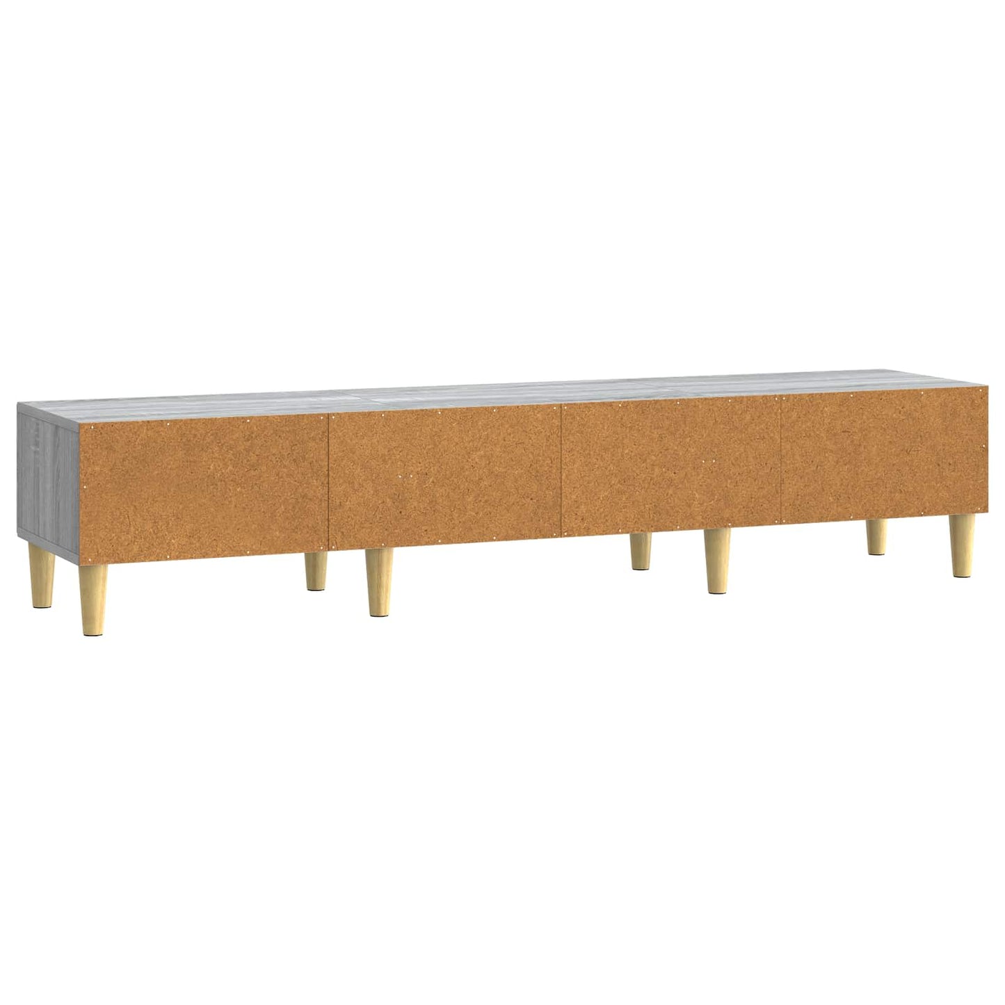 TV-skab Grå sonoma-eg 147 x 34,5 x 30 cm Konstrueret træ