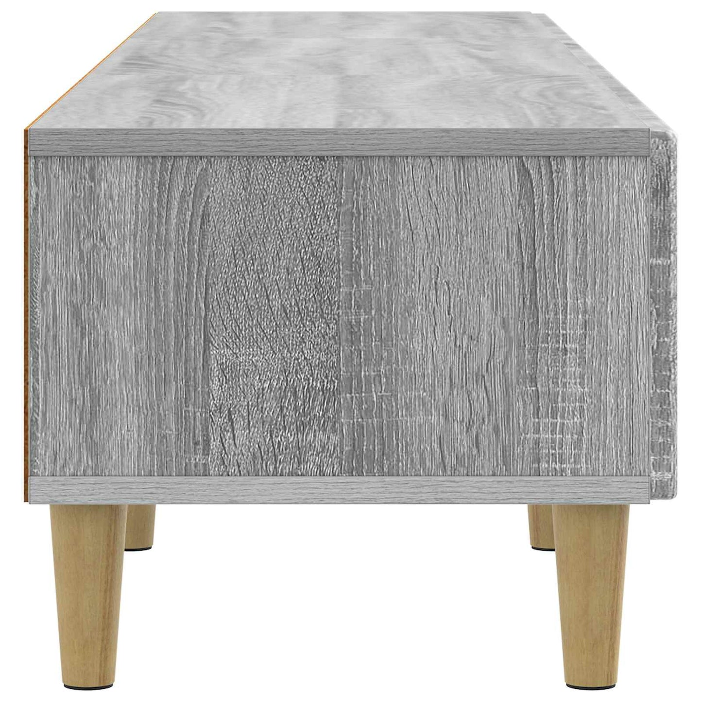 TV-skab Grå sonoma-eg 147 x 34,5 x 30 cm Konstrueret træ