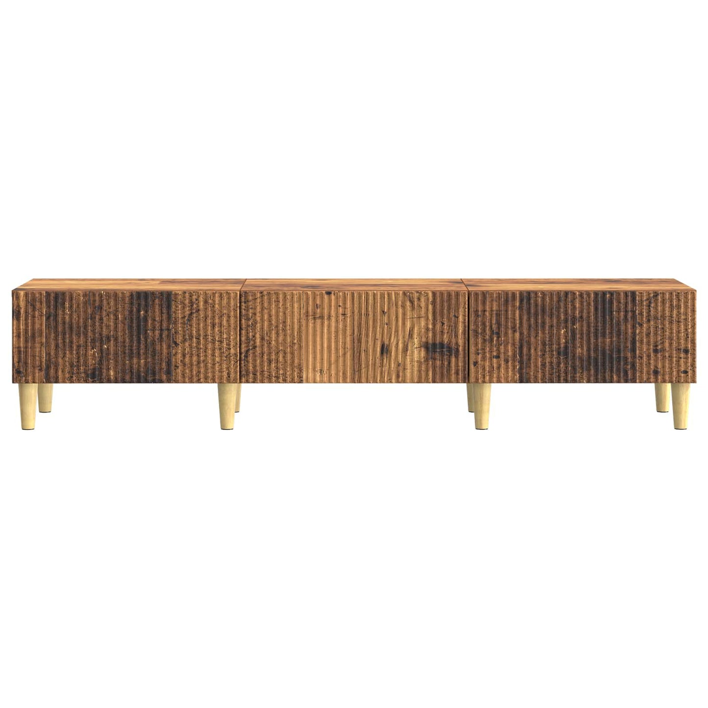 TV-skab Gammelt træ 147 x 34,5 x 30 cm Konstrueret træ