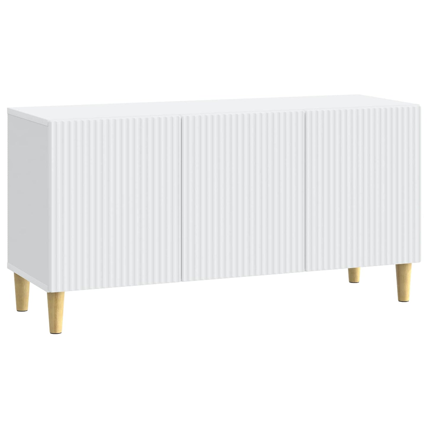 TV-skab Hvid 99 x 34,5 x 50 cm Konstrueret træ