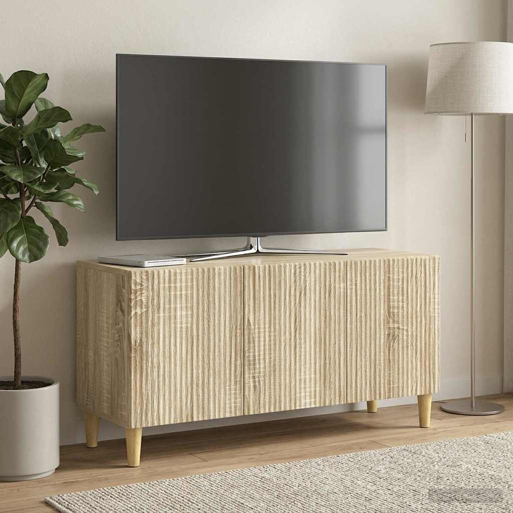 TV-skab 99 x 34,5 x 50 cm Sonoma-eg Konstrueret træ