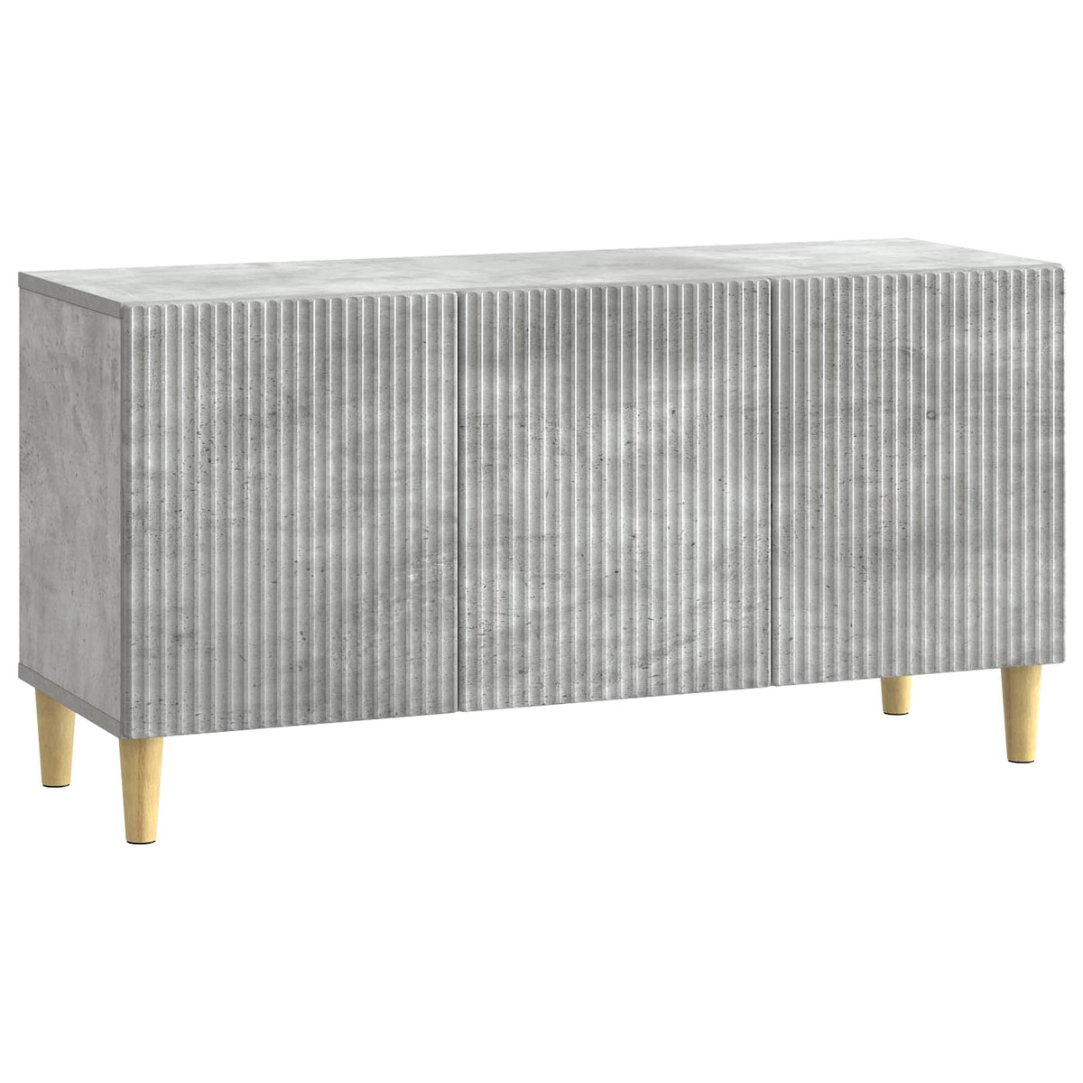 TV-skab 99 x 34,5 x 50 cm Betongrå Konstrueret træ
