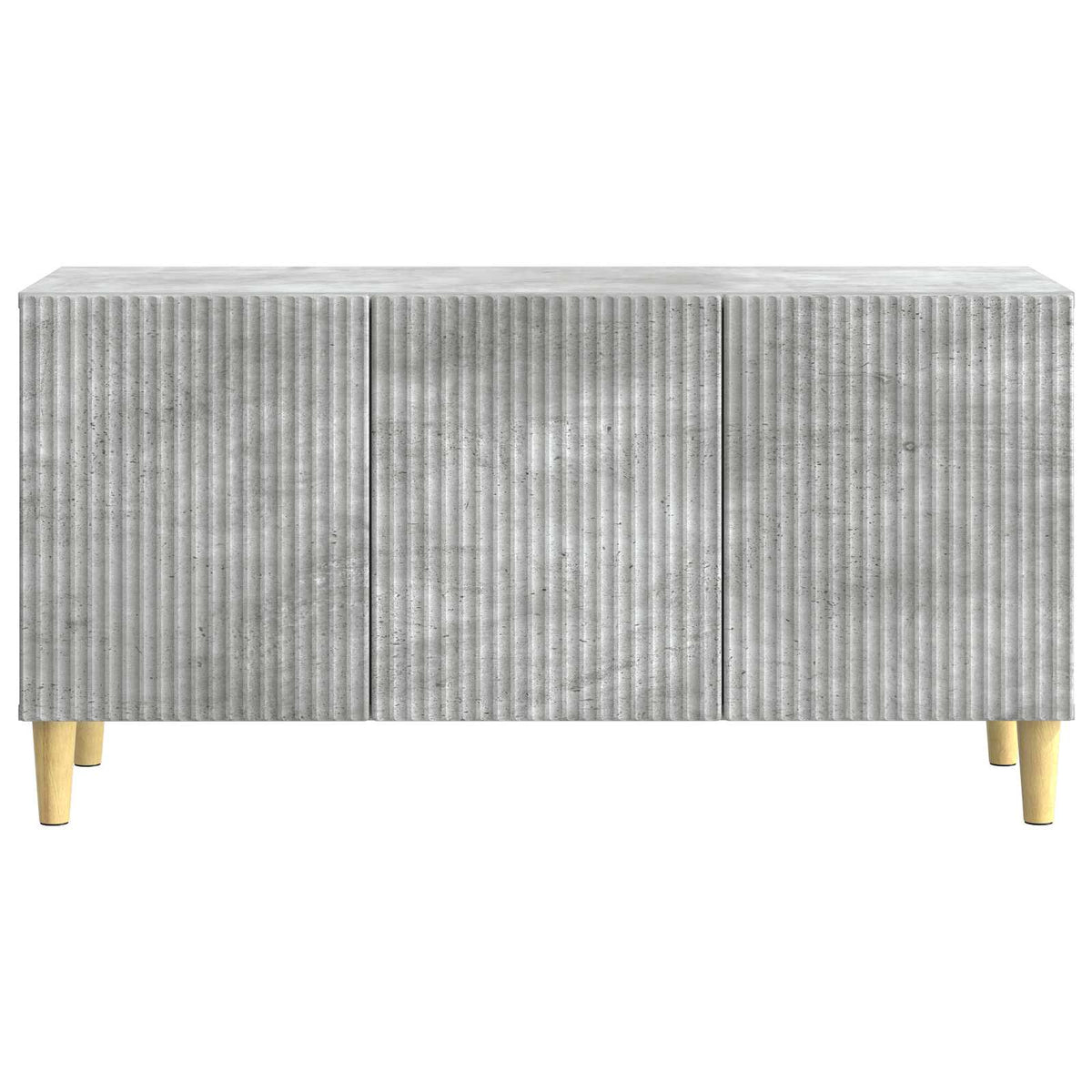 TV-skab 99 x 34,5 x 50 cm Betongrå Konstrueret træ