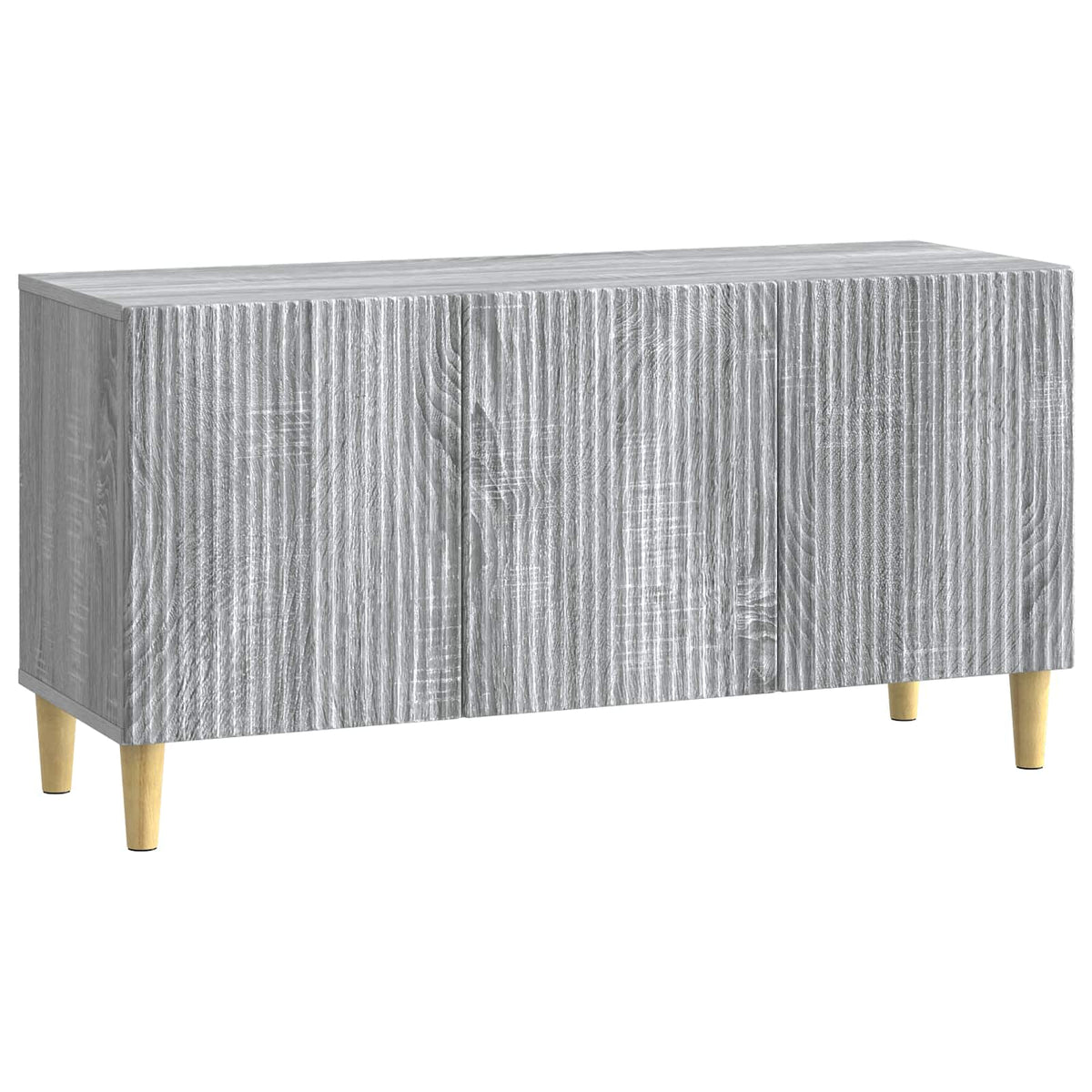 TV-skab 99 x 34,5 x 50 cm Grå sonoma-eg Konstrueret træ