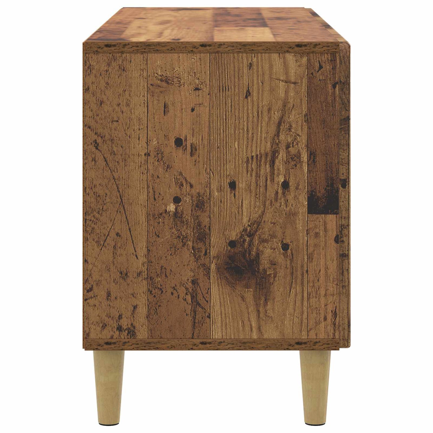 TV-skab 99 x 34,5 x 50 cm Gammelt træ Konstrueret træ