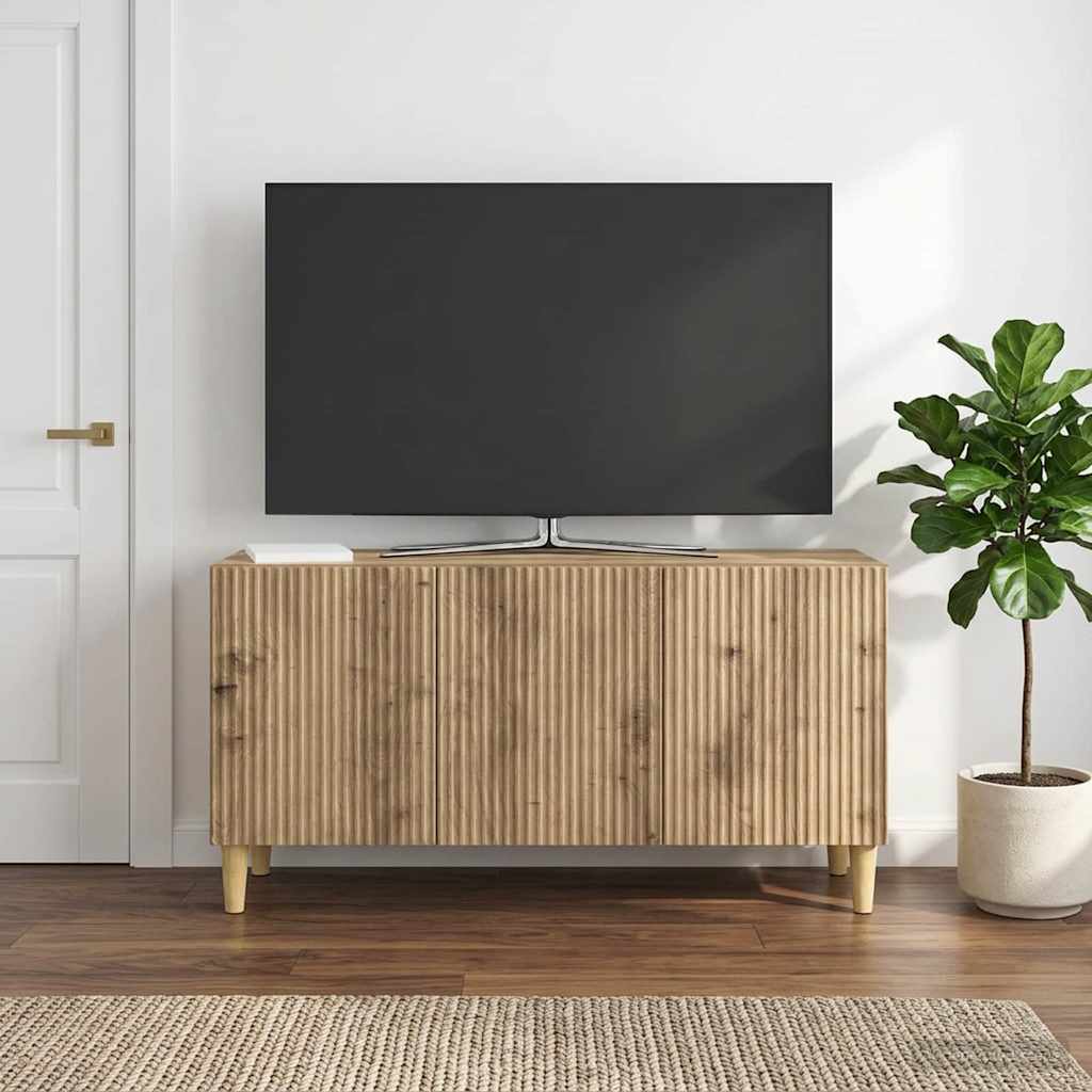 TV-skab 99 x 34,5 x 50 cm Artisan-eg Konstrueret træ