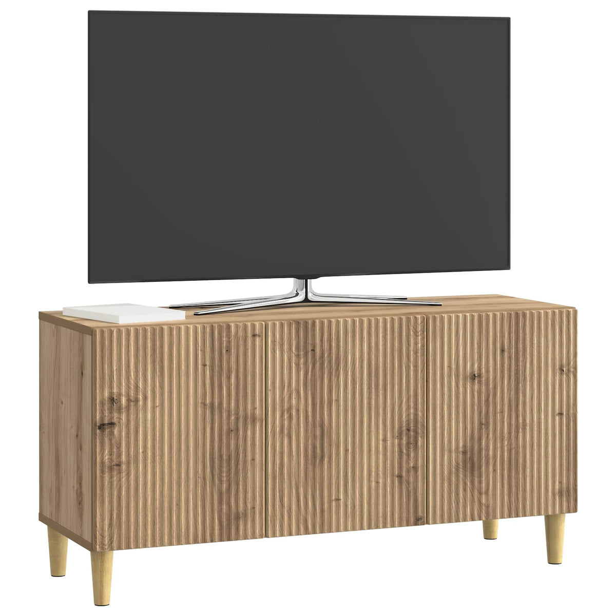 TV-skab 99 x 34,5 x 50 cm Artisan-eg Konstrueret træ