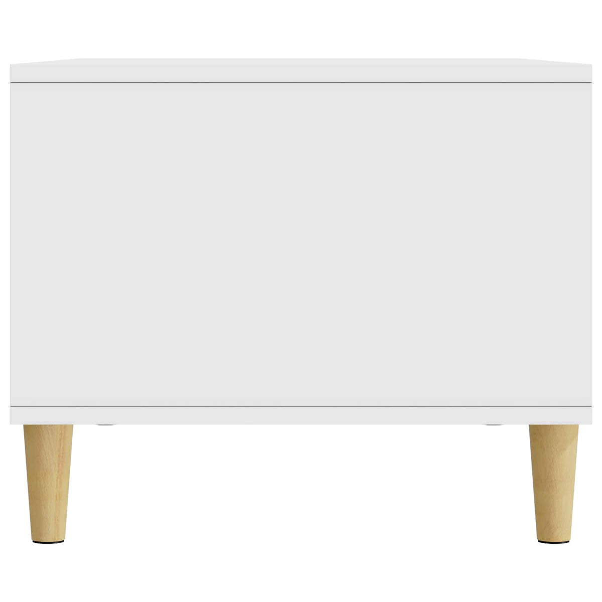 Sofabord Hvid 90 x 50 x 40 cm Konstrueret træ