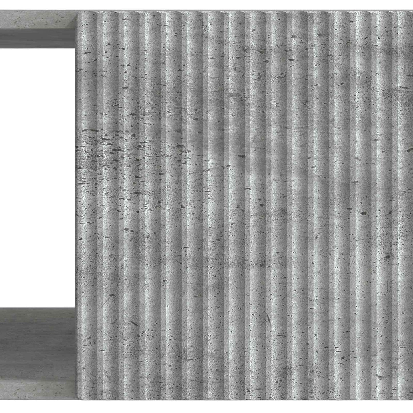 Sofabord Betongrå 90 x 50 x 40 cm Konstrueret træ