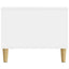 Sofabord Hvid højglans 90 x 50 x 40 cm Konstrueret træ