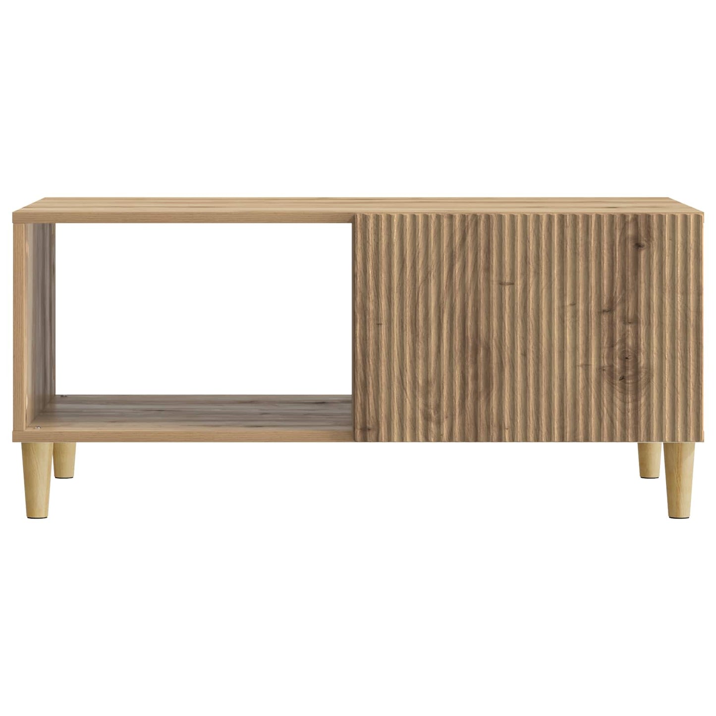 Sofabord Artisan-eg 90 x 50 x 40 cm Konstrueret træ