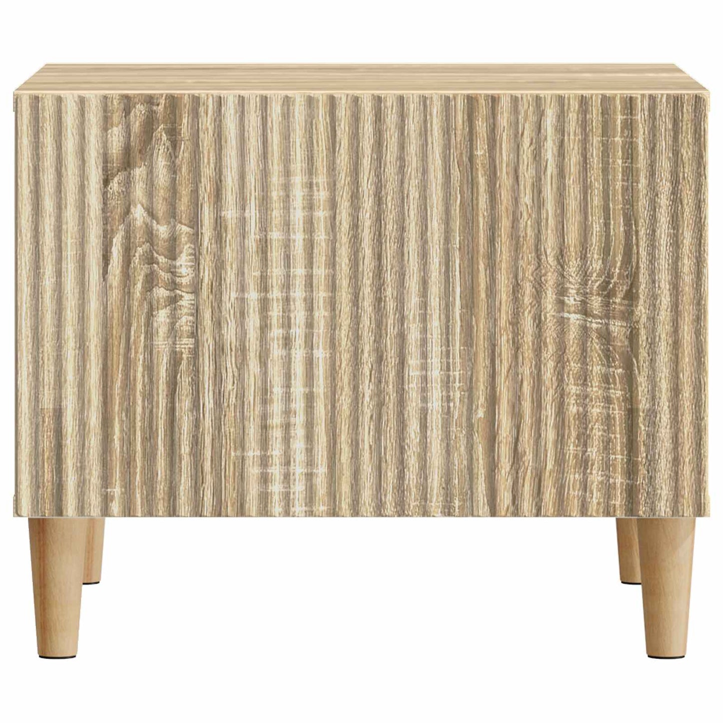 Sofabord med skuffe Sonoma-eg 49 x 50 x 40 cm Konstrueret træ