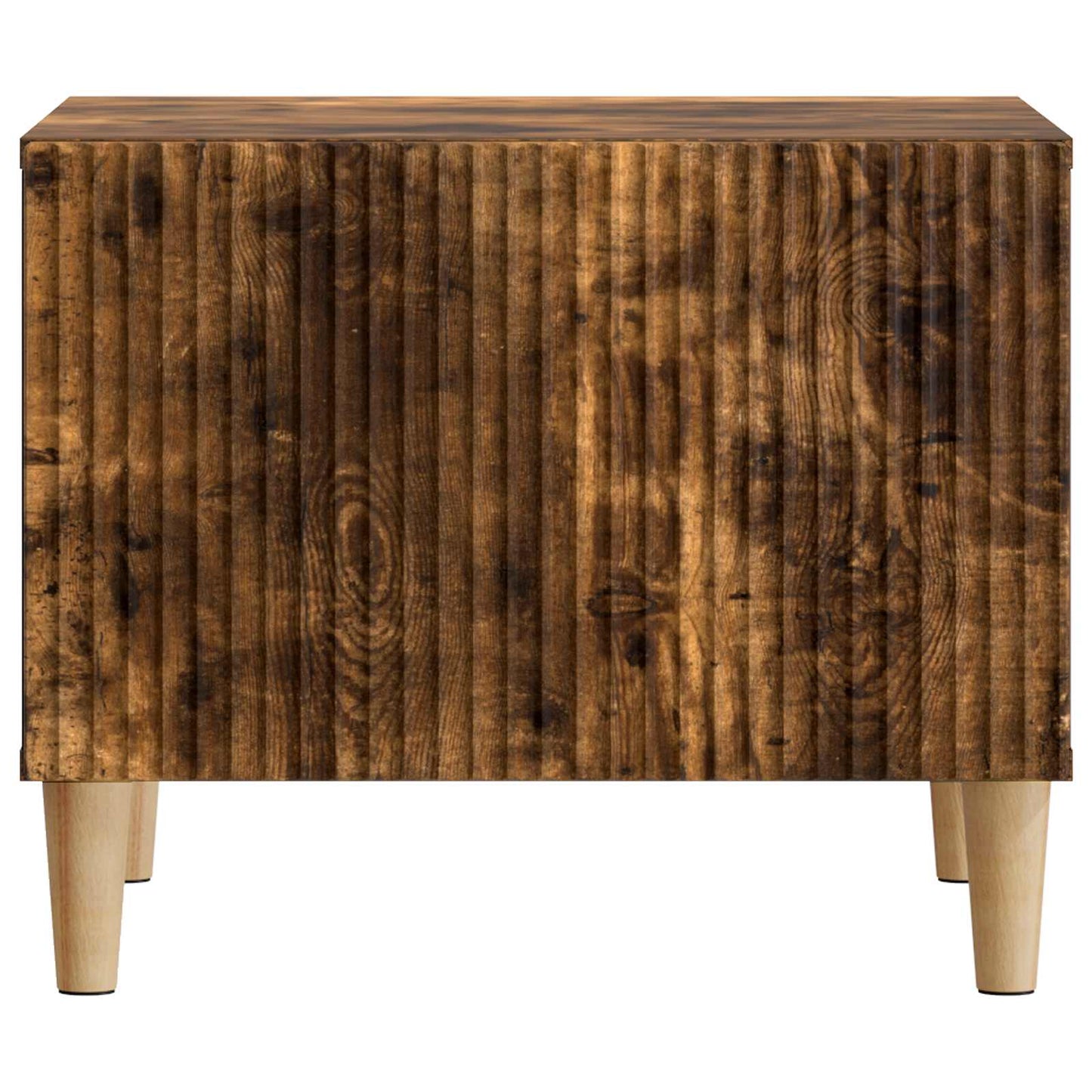 Sofabord med skuffe Røget eg 49 x 50 x 40 cm Konstrueret træ