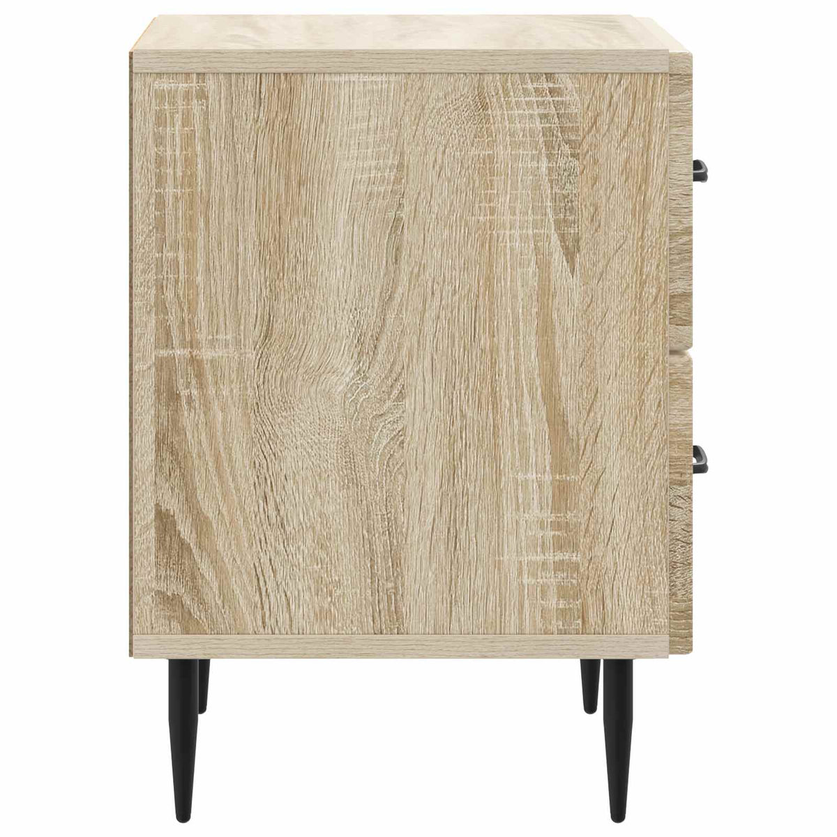 Natskab 2 stk. Sonoma-eg 43 x 34,5 x 47,5 cm Konstrueret træ