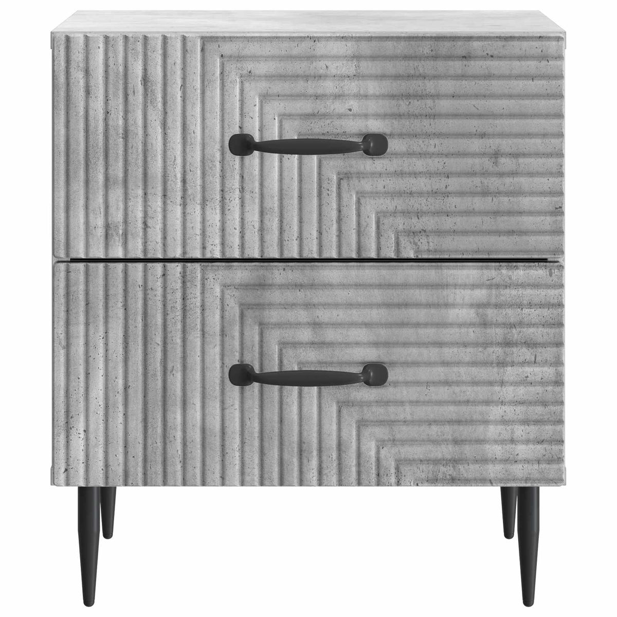 Natskab Betongrå 43 x 34,5 x 47,5 cm Konstrueret træ