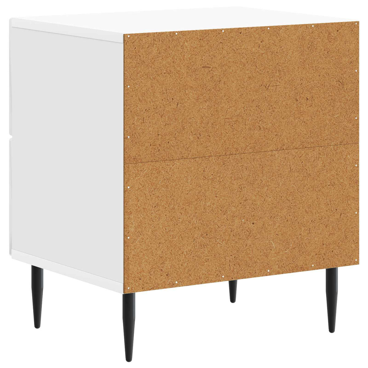Natskab Hvid højglans 43 x 34,5 x 47,5 cm Konstrueret træ