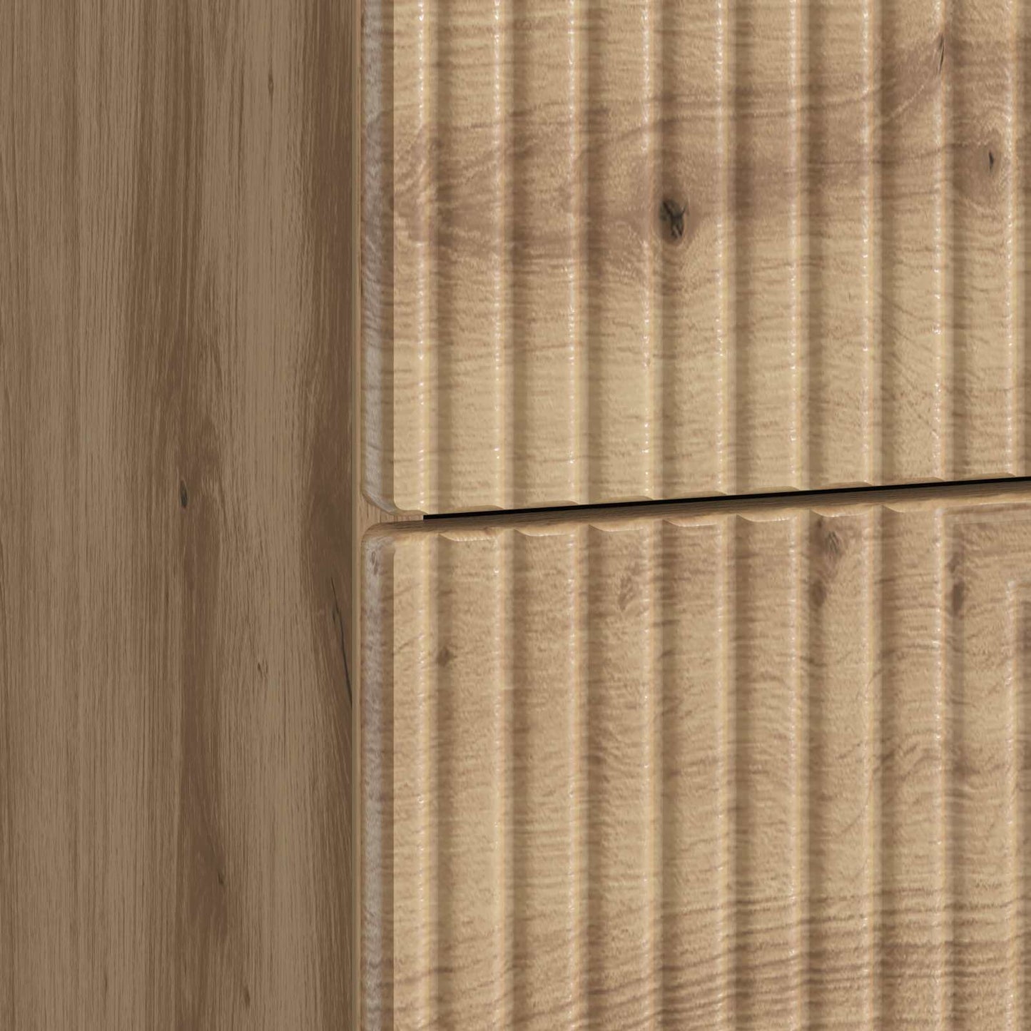 Natskab 2 stk. Artisan-eg 43 x 34,5 x 47,5 cm Konstrueret træ