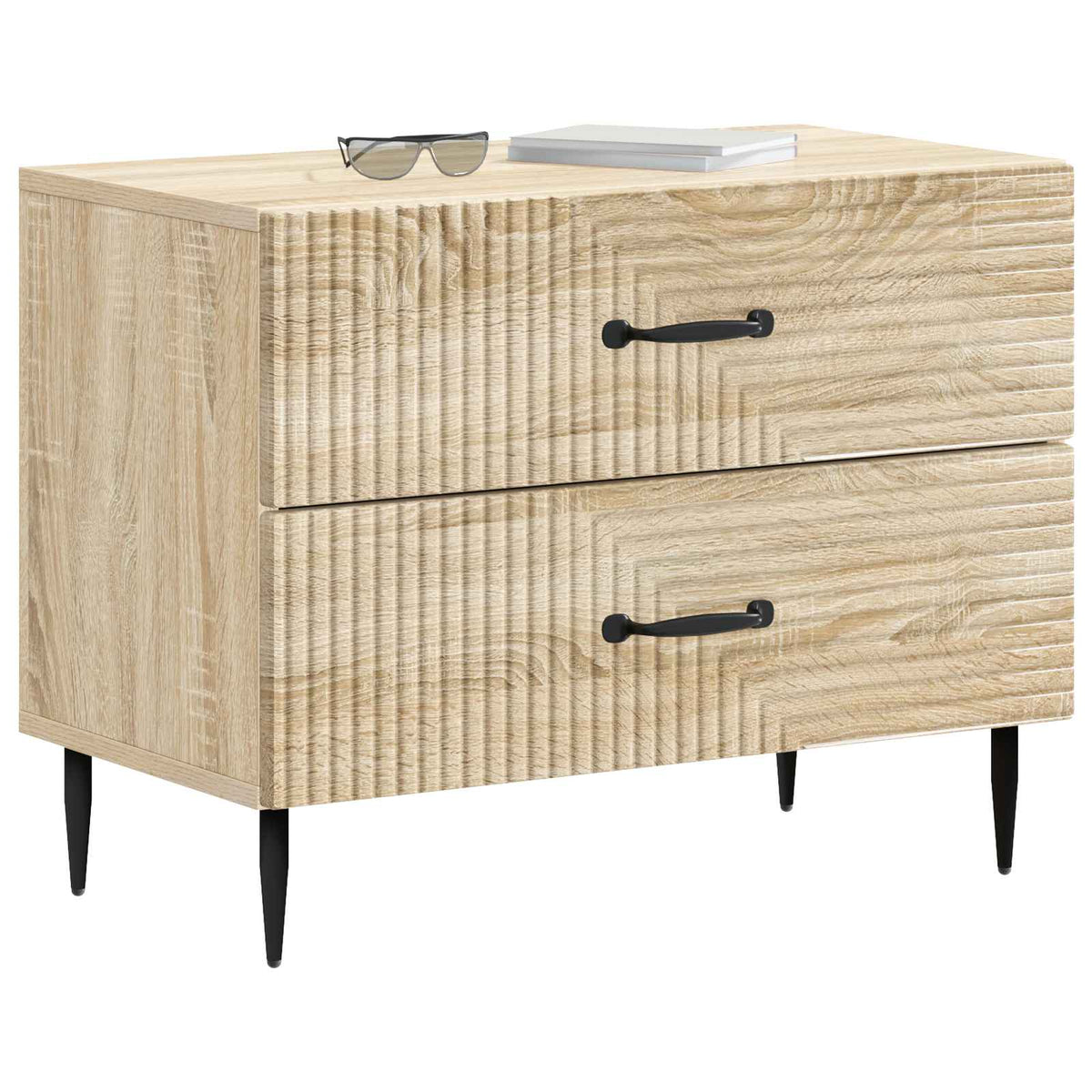 Natskab Sonoma-eg 62 x 34,5 x 47,5 cm Konstrueret træ