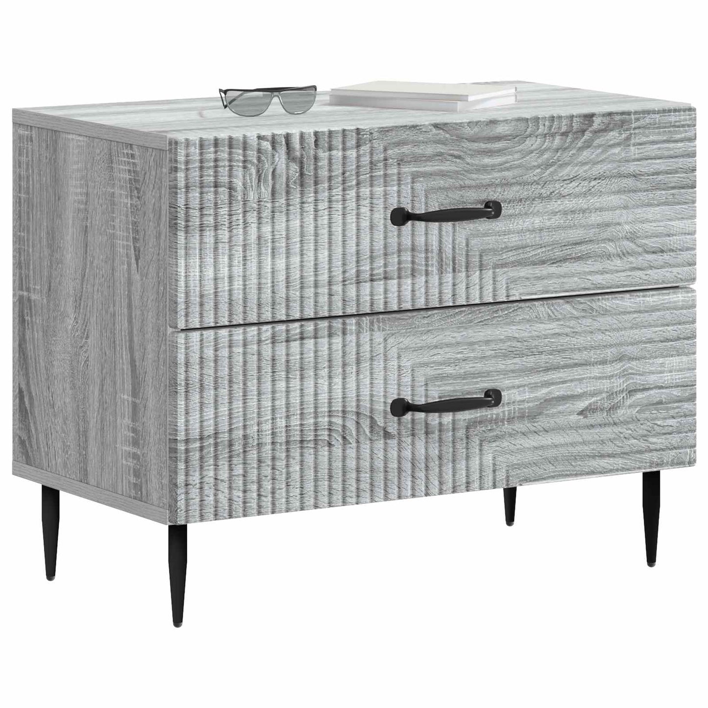 Natskab Grå sonoma-eg 62 x 34,5 x 47,5 cm Konstrueret træ