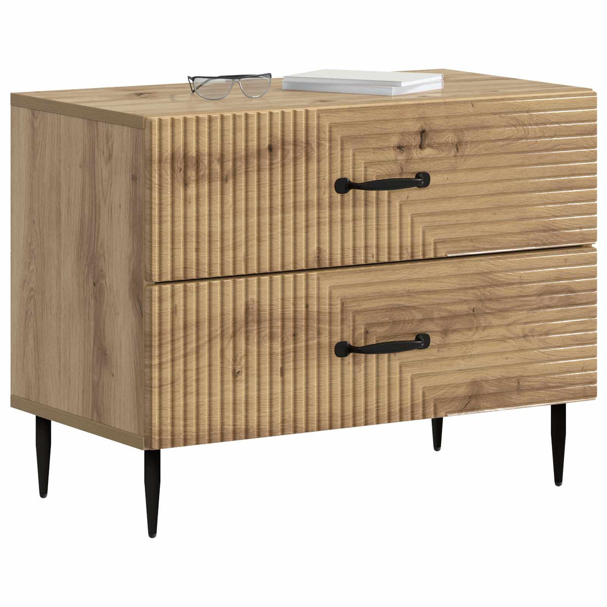 Natskab Artisan-eg 62 x 34,5 x 47,5 cm Konstrueret træ
