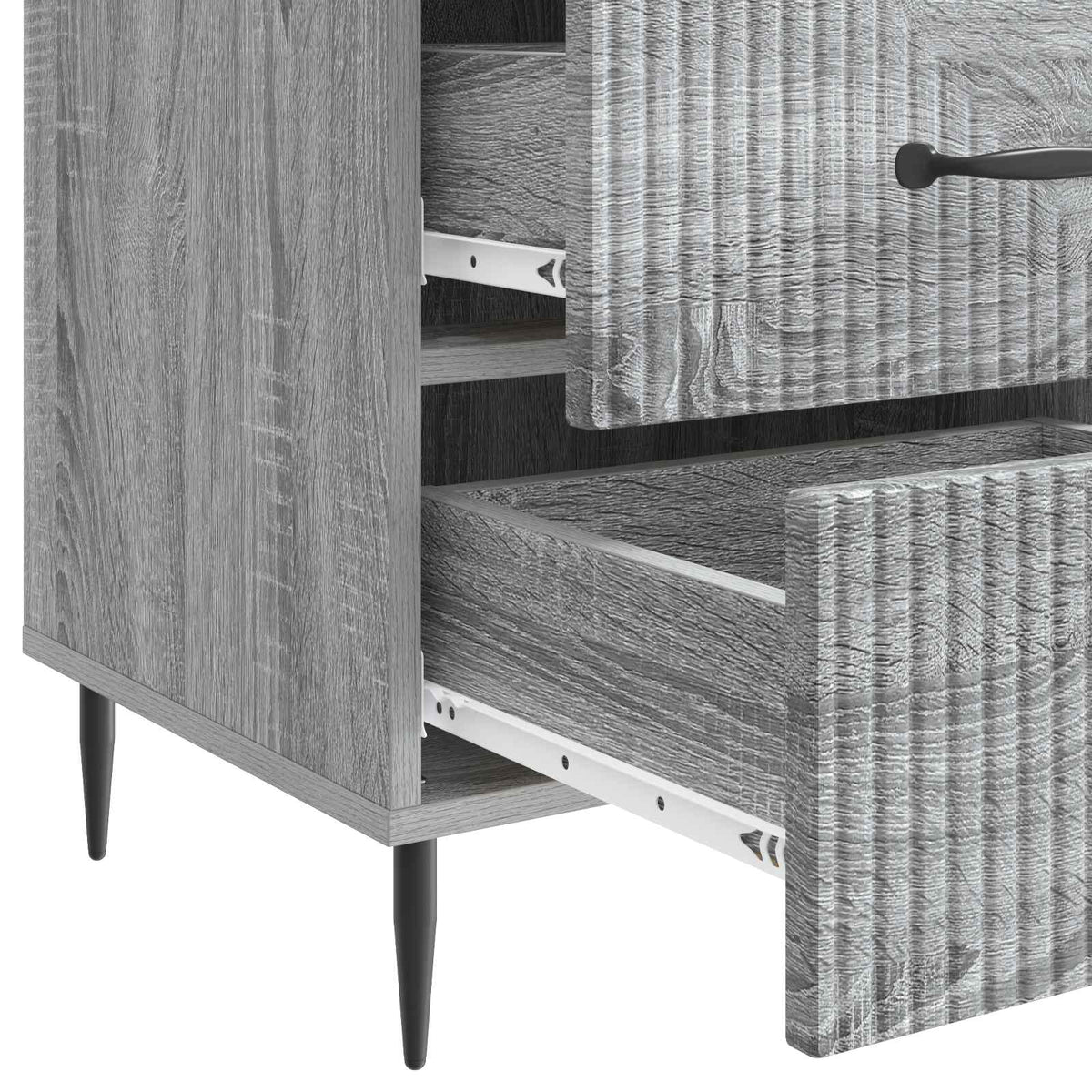 Natskab Grå sonoma-eg 43 x 41 x 66,5 cm Konstrueret træ