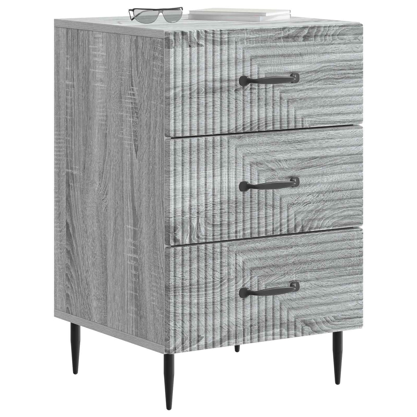 Natskab Grå sonoma-eg 43 x 41 x 66,5 cm Konstrueret træ