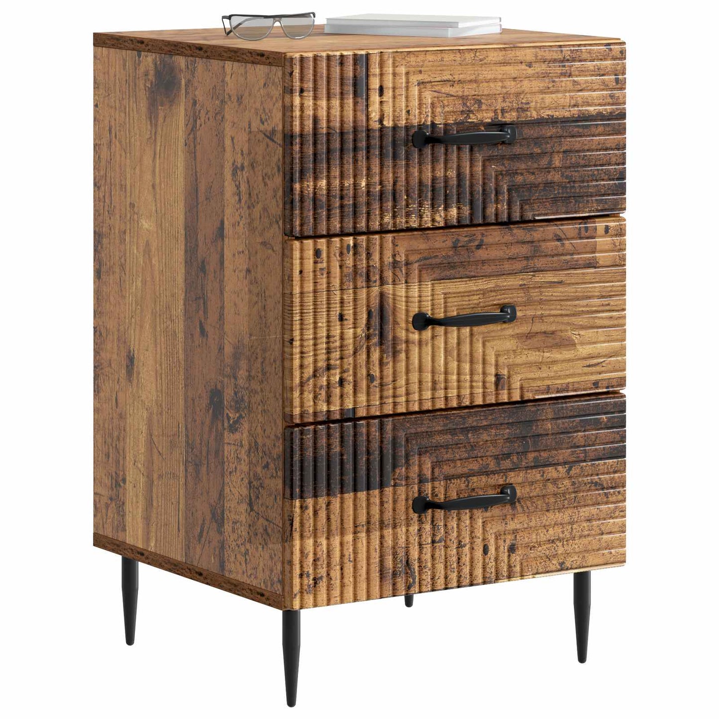 Natskab Gammelt træ 43 x 41 x 66,5 cm Konstrueret træ
