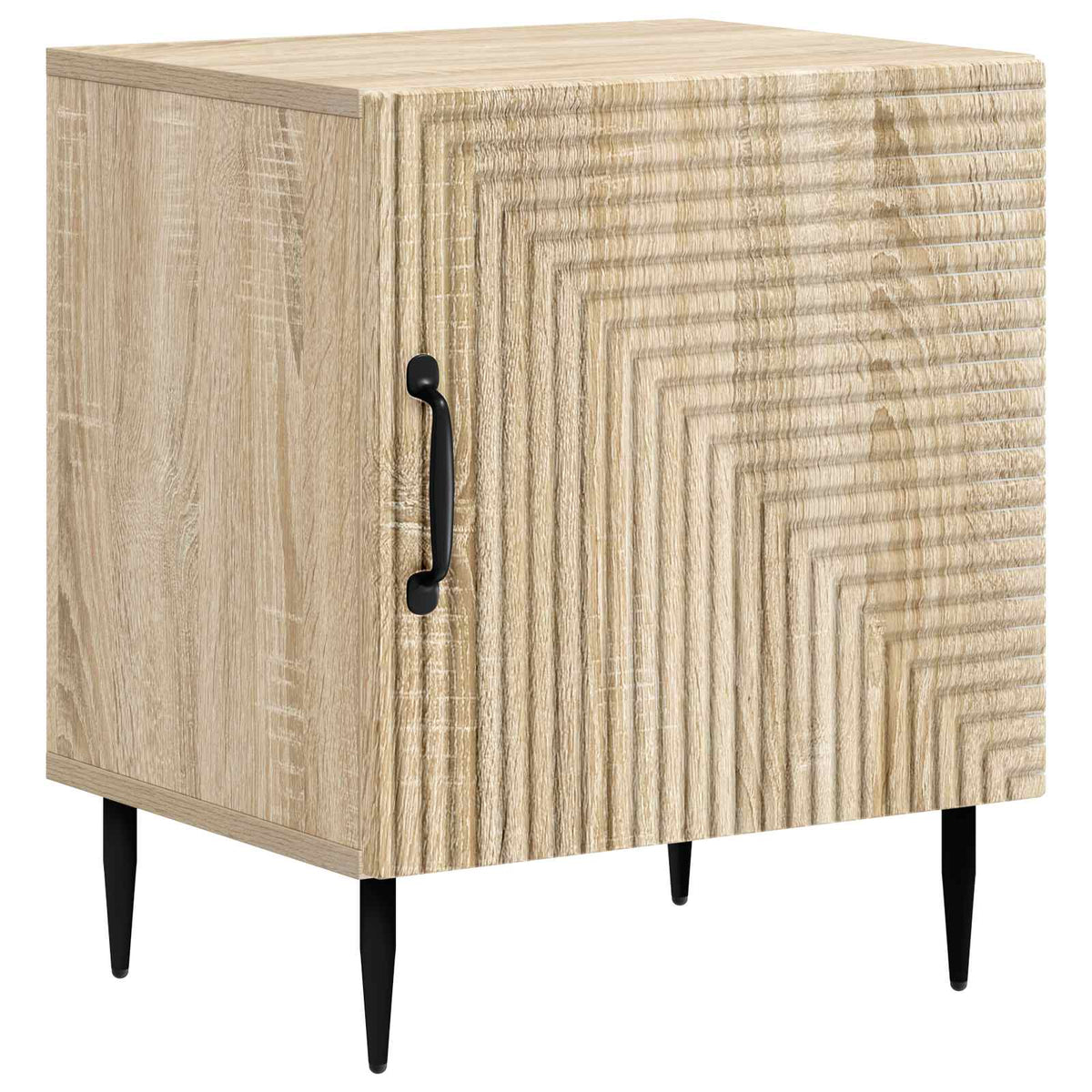 Natskab 2 stk. Sonoma-eg 43 x 34,5 x 50 cm Konstrueret træ