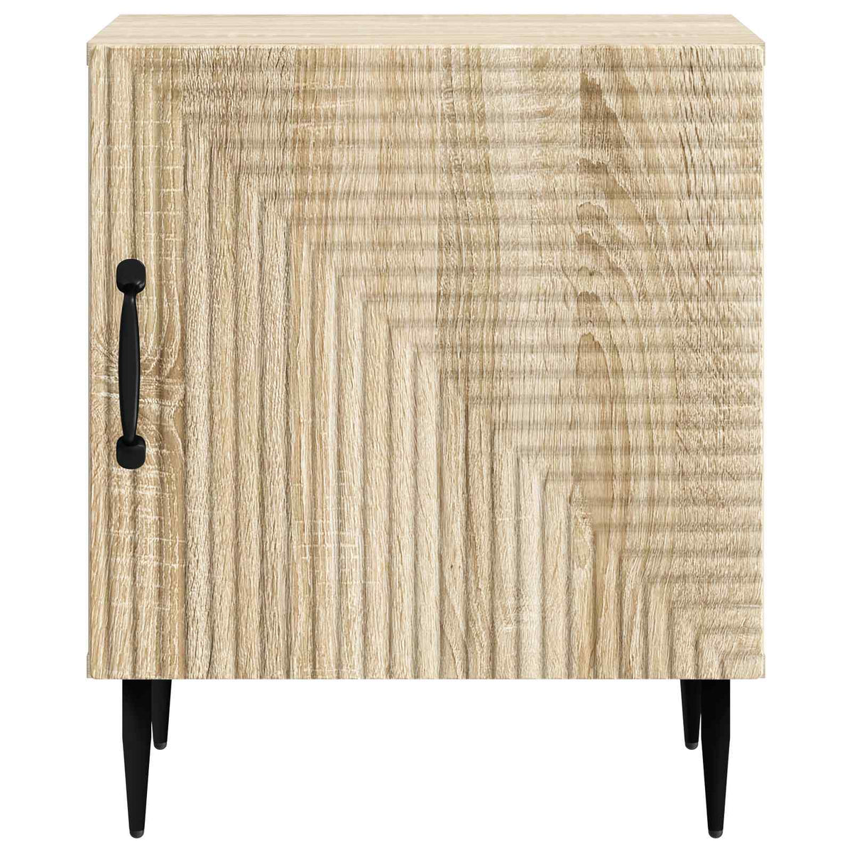 Natskab 2 stk. Sonoma-eg 43 x 34,5 x 50 cm Konstrueret træ