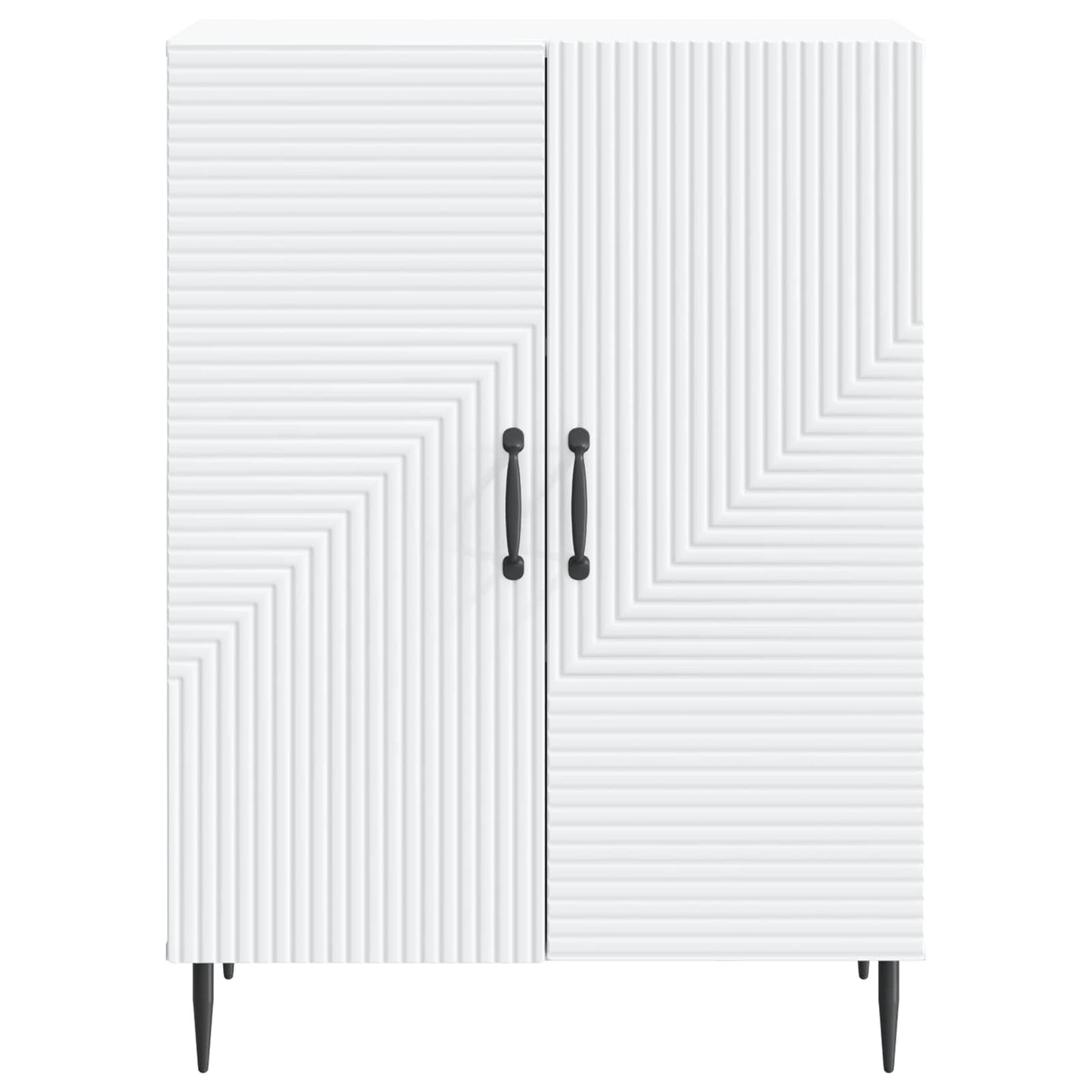 Sideboard Hvid 66 x 34,5 x 89,5 cm Konstrueret træ