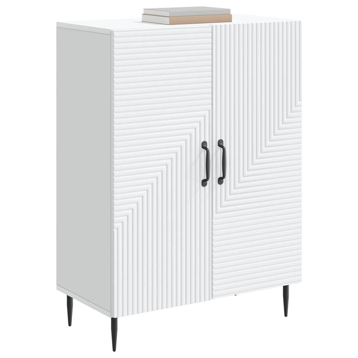 Sideboard Hvid 66 x 34,5 x 89,5 cm Konstrueret træ