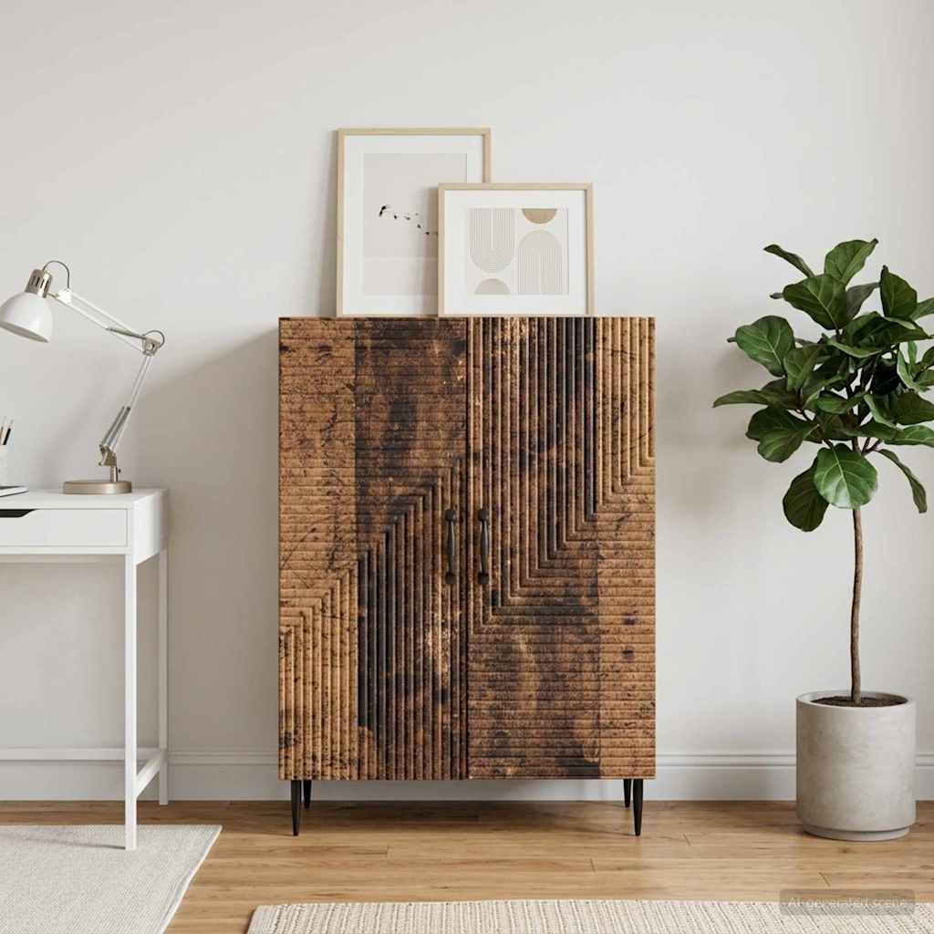 Sideboard Gammelt træ 66 x 34,5 x 89,5 cm Konstrueret træ