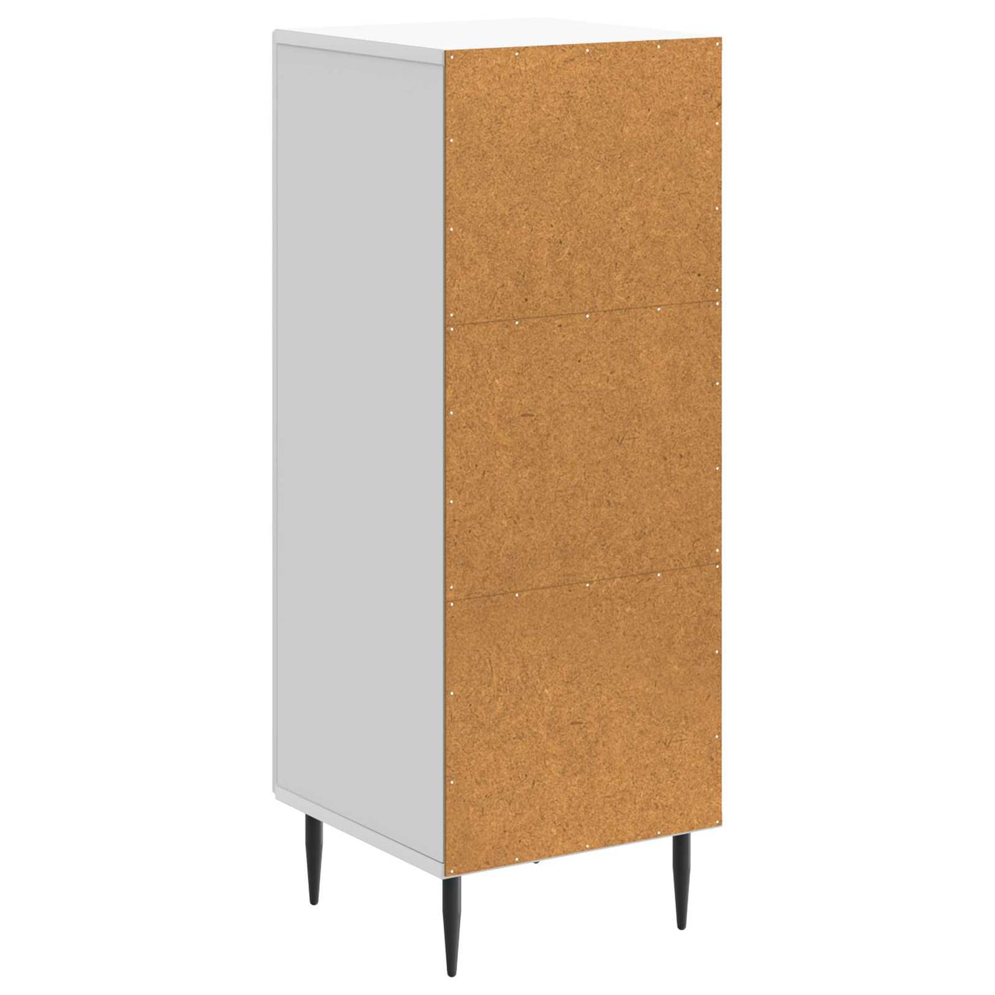 Sideboard Hvid 33 x 34,5 x 89,5 cm Konstrueret træ